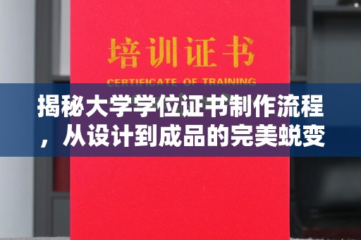 高港揭秘大学学位证书制作流程，从设计到成品的完美蜕变